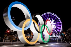 Olympic Rings   The Spectacular at Centennial Park Atlanta 9934